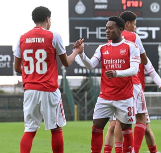 U19s highlights: Club Brugge 2-1 Arsenal