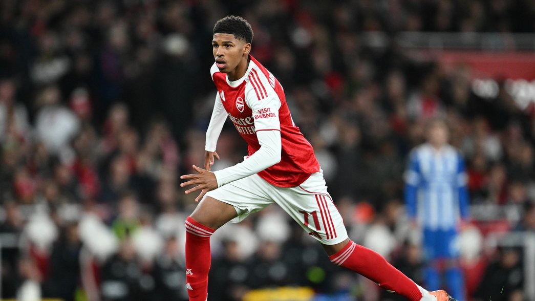 Andre Harriman-Annous on his first team debut against Brighton