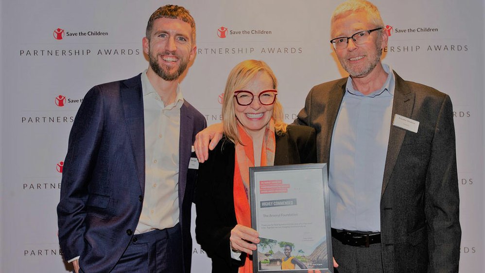 The Arsenal Foundation Coaching for Life award