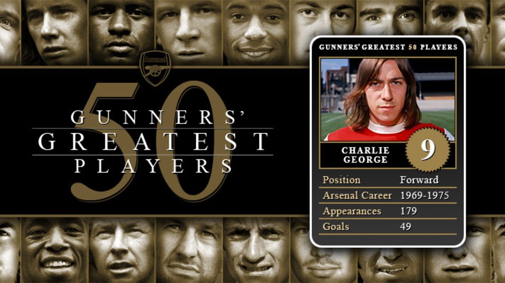 Greatest 50 Players 9 Charlie George